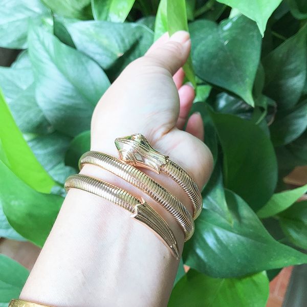 snake bracelets copper 3-ring spring bracelet bangles woman gradient manual for national charm jewelry gift chakra bracelet, White
snake bracelets copper 3-ring spring bracelet bangles woman gradient manual for national charm jewelry gift chakra bracelet, White