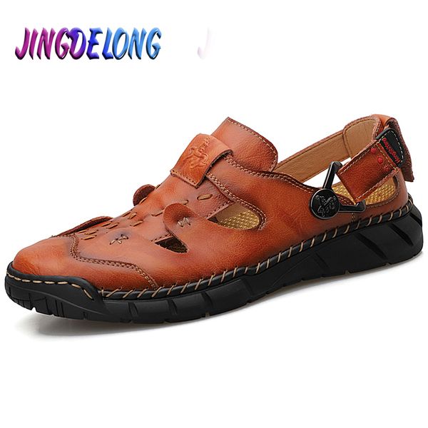 2020 new men's sandals summer outdoor men's beach sandals fashion leather male beach slippers roman style casual men shoes 38-50, Black
2020 new men's sandals summer outdoor men's beach sandals fashion leather male beach slippers roman style casual men shoes 38-50, Black