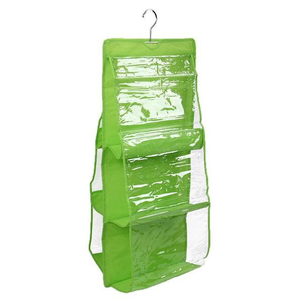 new 6 compartments hanging storage wall hanging organizer for shoes handbags bag green
new 6 compartments hanging storage wall hanging organizer for shoes handbags bag green