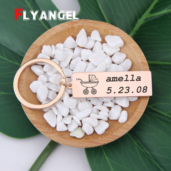 commemorate baby's birth keychain chic delicate keyring for baby birth statistics key holder gifts for new parents keepsake, Silver
commemorate baby's birth keychain chic delicate keyring for baby birth statistics key holder gifts for new parents keepsake, Silver