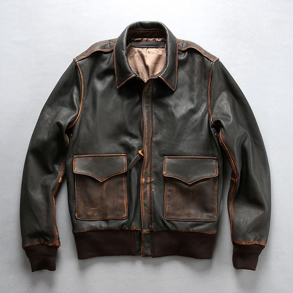dhl men's genuine leather jacket vintage brown/black motorcycle biker casual cowhide slim fit winter russia coats
dhl men's genuine leather jacket vintage brown/black motorcycle biker casual cowhide slim fit winter russia coats