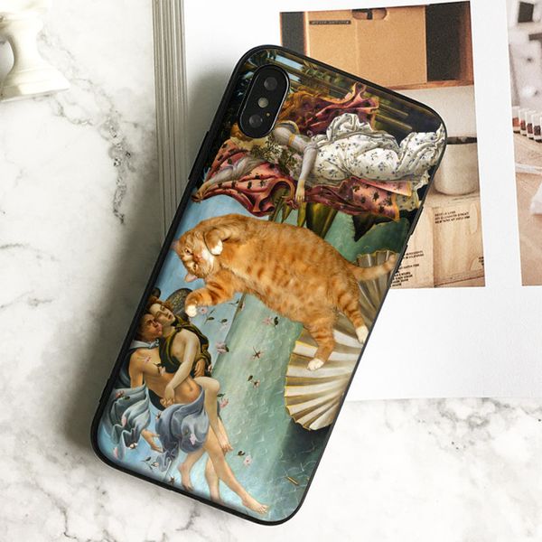 coque luxury cat spoof painting phone case for iphone 11 pro xs max xr 8 7 6s plus 5 se case soft black tpu silicone cover.
coque luxury cat spoof painting phone case for iphone 11 pro xs max xr 8 7 6s plus 5 se case soft black tpu silicone cover.