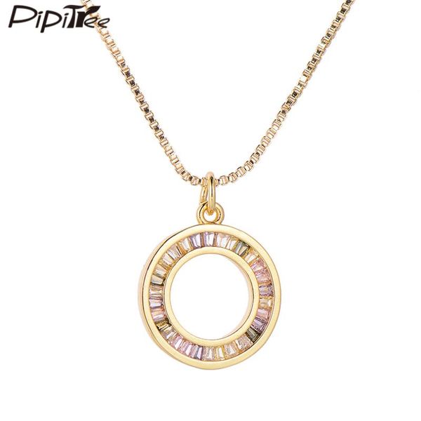 pendant necklaces pipitree cubic zirconia stone necklace multicolor princess cut cz round circle for women girls wedding jewelry, Silver
pendant necklaces pipitree cubic zirconia stone necklace multicolor princess cut cz round circle for women girls wedding jewelry, Silver