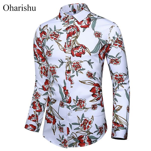 plus -7xl autumn fashion flower shirt for men button up personality printing long sleeve casual shirt mens rose floral shirts, White;black
plus -7xl autumn fashion flower shirt for men button up personality printing long sleeve casual shirt mens rose floral shirts, White;black