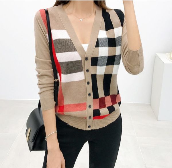 fashion knit sweater women clothing 2020 spring new long sleeve v-neck single-breasted cardigan sweater women's coat casual outerwear, White;black
fashion knit sweater women clothing 2020 spring new long sleeve v-neck single-breasted cardigan sweater women's coat casual outerwear, White;black