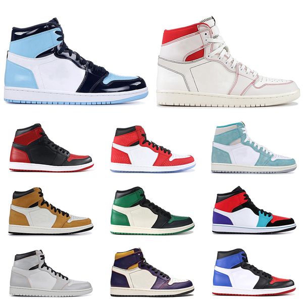 2019 Hot 1s men women basketball shoes top quality Court Purple GYM RED UNC SPIDERMAN 1 fashion mens sports sneakers size 5.5-12
2019 Hot 1s men women basketball shoes top quality Court Purple GYM RED UNC SPIDERMAN 1 fashion mens sports sneakers size 5.5-12