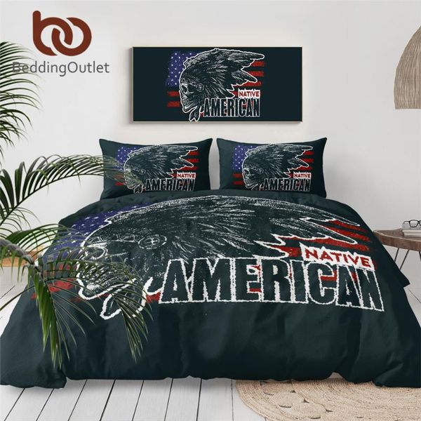 beddingoutlet gothic skull bedding set vintage tribal duvet cover for adults india chief bedspreads american flag home textile
beddingoutlet gothic skull bedding set vintage tribal duvet cover for adults india chief bedspreads american flag home textile