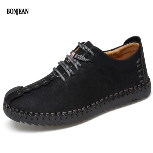 2019 new men's shoes men's casual leather shoes low-microfiber leather casual trend lazy large size handmade sho, Black
2019 new men's shoes men's casual leather shoes low-microfiber leather casual trend lazy large size handmade sho, Black