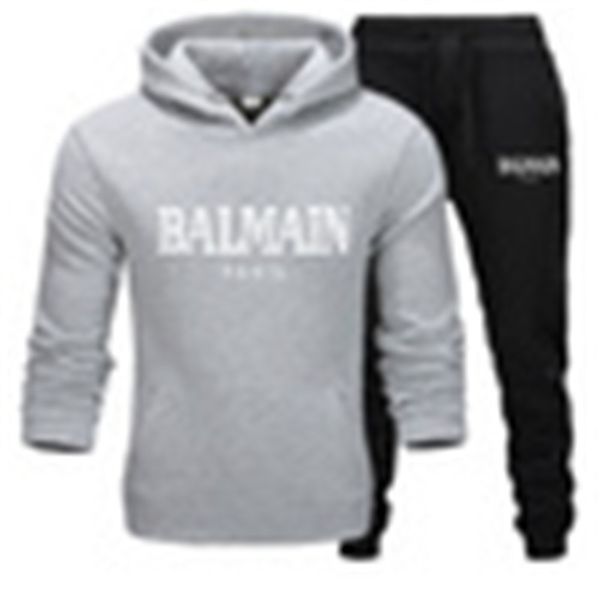 balmaîn tracksuit men set letter sportswear sweatsuit male sweat track suit jacket hoodie with pants mens sporting suits plus size s-3xl, Gray
balmaîn tracksuit men set letter sportswear sweatsuit male sweat track suit jacket hoodie with pants mens sporting suits plus size s-3xl, Gray