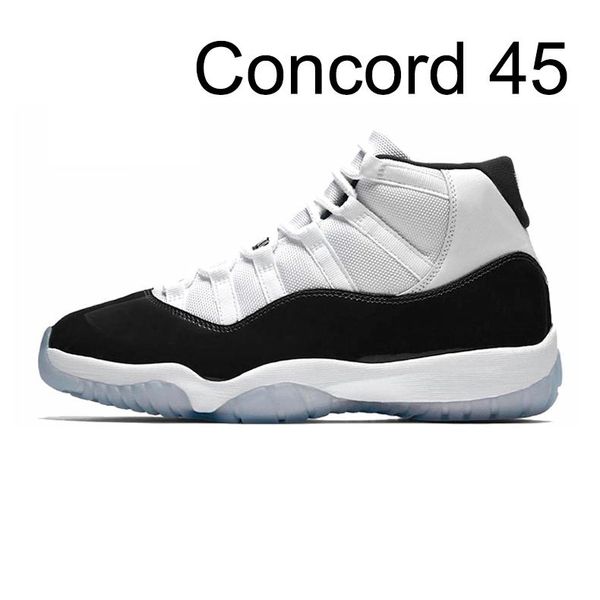 drop shipping concord 45 prom night xi 11s 11 cap and gown men women basketball shoes bred space jam mens sports sneakers
drop shipping concord 45 prom night xi 11s 11 cap and gown men women basketball shoes bred space jam mens sports sneakers