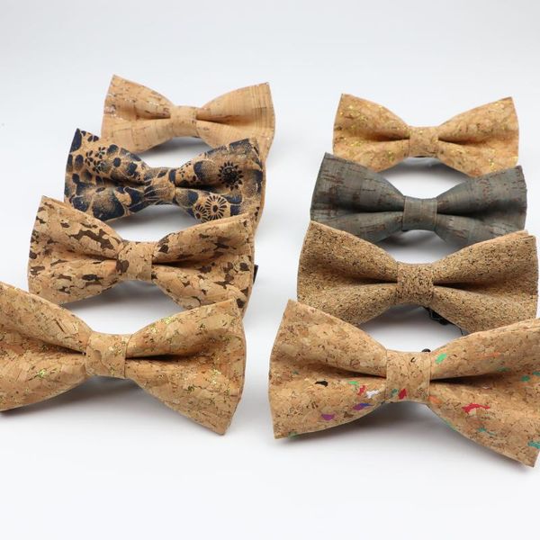 new men's cork wooden fashion bow ties man novelty handmade solid neckwear for men wedding party wood gift male bowtie, Black;blue
new men's cork wooden fashion bow ties man novelty handmade solid neckwear for men wedding party wood gift male bowtie, Black;blue