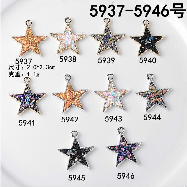 10pcs 23*20mm new colorful star charms pentagon pendant alloy jewelry shoes clothing bags accessories diy jewelry wholesale, Bronze;silver
10pcs 23*20mm new colorful star charms pentagon pendant alloy jewelry shoes clothing bags accessories diy jewelry wholesale, Bronze;silver