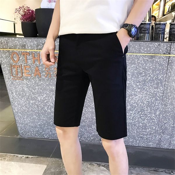 men's shorts pure cotton solid color shorts summer new youth men's casual all-match, White;black
men's shorts pure cotton solid color shorts summer new youth men's casual all-match, White;black