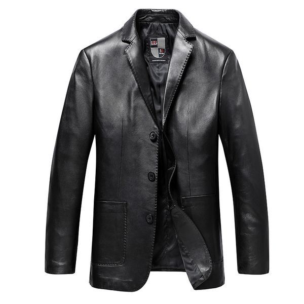 fat big size leather leather clothing men's plus fat big suit man spring and autumn sheep jacket, Black
fat big size leather leather clothing men's plus fat big suit man spring and autumn sheep jacket, Black