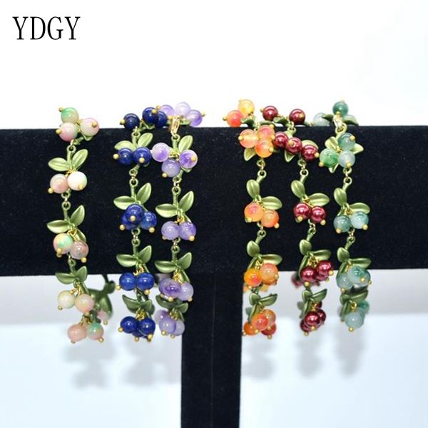 ydgywholesale price blueberry bluestone multicolored bracelet women's fashion jewelry, Golden;silver
ydgywholesale price blueberry bluestone multicolored bracelet women's fashion jewelry, Golden;silver