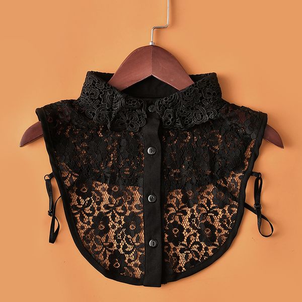 women hollow out lace flower fake collar sweater shirt chiffon accessories embroidery detachable false collar lapel blouse, Blue;purple
women hollow out lace flower fake collar sweater shirt chiffon accessories embroidery detachable false collar lapel blouse, Blue;purple