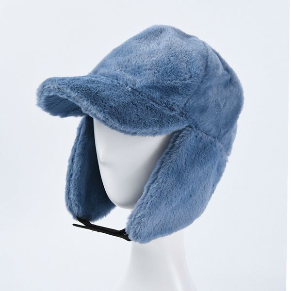 thick plush bomber hat warm winter hat for men women trapper trooper hats ear protect russian snow caps earflap bonnet, Blue;gray
thick plush bomber hat warm winter hat for men women trapper trooper hats ear protect russian snow caps earflap bonnet, Blue;gray