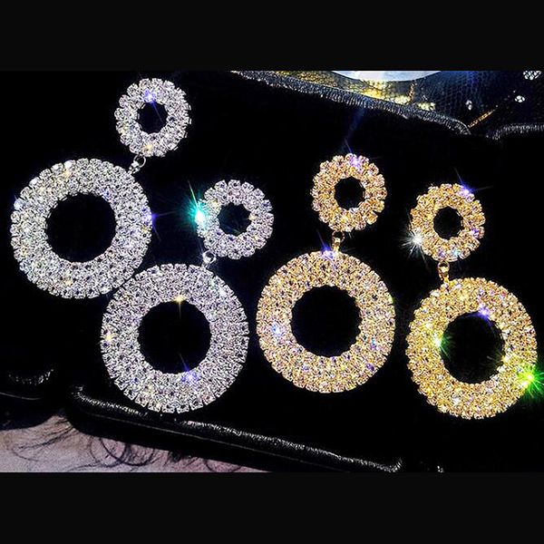 gold color round rhinestone silver drop earrings earring crystal for women luxury party new shining dangle wedding jewelry
gold color round rhinestone silver drop earrings earring crystal for women luxury party new shining dangle wedding jewelry