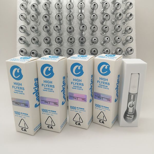 Куки картридж Упаковка High Flyers Премиум Vape Тележки 0,8 мл 1,0 мл Vape Картриджи керамические голографические наклейки Box
Куки картридж Упаковка High Flyers Премиум Vape Тележки 0,8 мл 1,0 мл Vape Картриджи керамические голографические наклейки Box