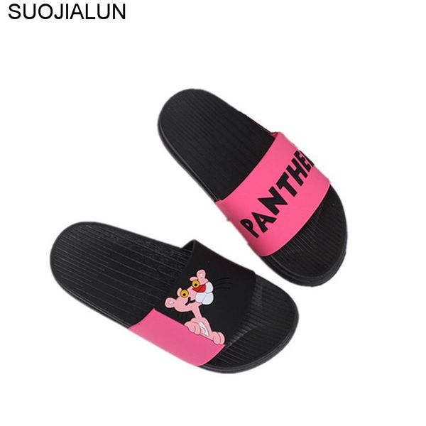 women slippers lovely pink panther cartoon floor bathroom slides flip flops zapatos mujer home shoes vacation beach sandal shoes, Black
women slippers lovely pink panther cartoon floor bathroom slides flip flops zapatos mujer home shoes vacation beach sandal shoes, Black