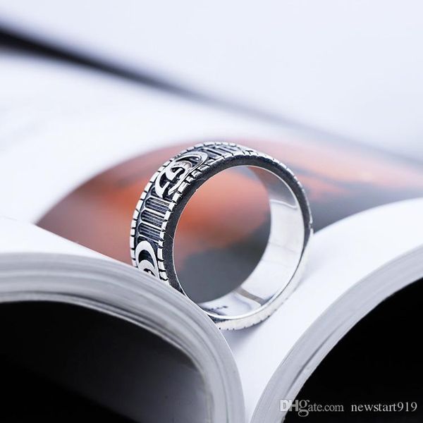 real 925 sterling silver retro ring couple rings engagement valentine's day gift for women and men
real 925 sterling silver retro ring couple rings engagement valentine's day gift for women and men