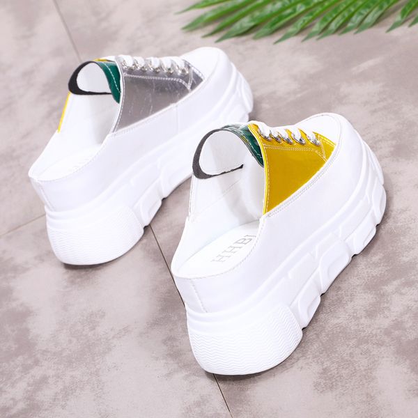 med increased internal female shoes cover toe womens slippers outdoor loafers slides platform 2020 summer flat cross-tied pu, Black
med increased internal female shoes cover toe womens slippers outdoor loafers slides platform 2020 summer flat cross-tied pu, Black