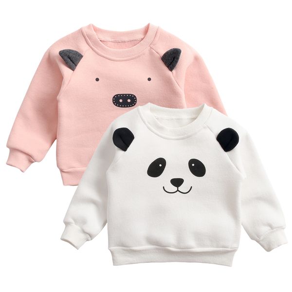 sweatshirt baby clothing toddler girl warm sweatshirts panda animal korean kids clothes newborn baby boy cotton fall, Black
sweatshirt baby clothing toddler girl warm sweatshirts panda animal korean kids clothes newborn baby boy cotton fall, Black