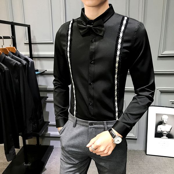 мода slim fit мужская рубашка с длинным рукавом camisas para hombre повседневный сорочка homme 2020 весна осень камиза социальная masculina, White;black
мода slim fit мужская рубашка с длинным рукавом camisas para hombre повседневный сорочка homme 2020 весна осень камиза социальная masculina, White;black