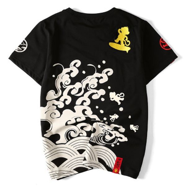 men womens designer t shirts fashion japanese original tide brand monkey t shirt crew neck short sleeve high end fanshion trend 2020, White;black
men womens designer t shirts fashion japanese original tide brand monkey t shirt crew neck short sleeve high end fanshion trend 2020, White;black
