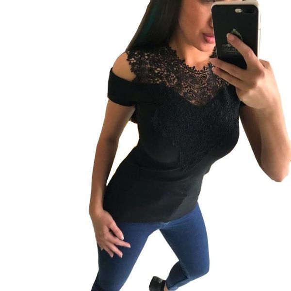 women's womens designer tees clothing round neck lace panel off shoulder fit short sleeve t-shirt black, purple, red, white
women's womens designer tees clothing round neck lace panel off shoulder fit short sleeve t-shirt black, purple, red, white