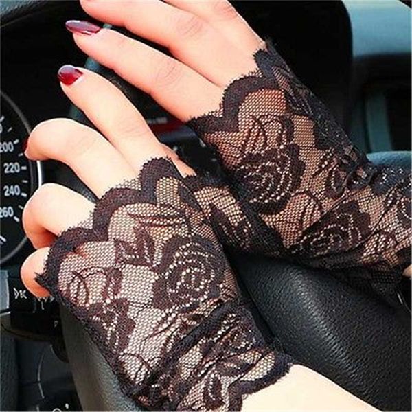 summer women lady lace sunscreen fingerless gloves driving anti-uv party gloves, Blue;gray
summer women lady lace sunscreen fingerless gloves driving anti-uv party gloves, Blue;gray