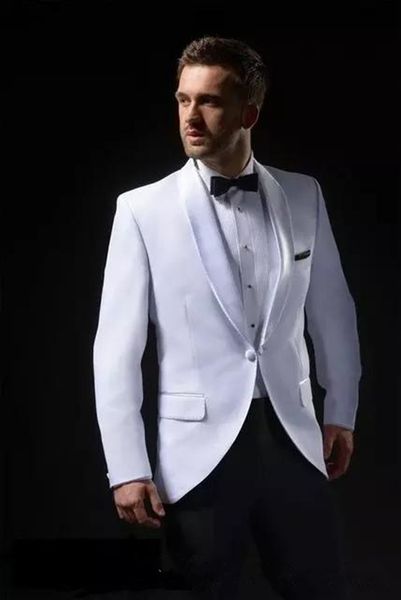 new white slim fit men suits wedding groom tuxeddos (jacket+pants) groomsman suits man blazer prom wear 452, Black;gray
new white slim fit men suits wedding groom tuxeddos (jacket+pants) groomsman suits man blazer prom wear 452, Black;gray