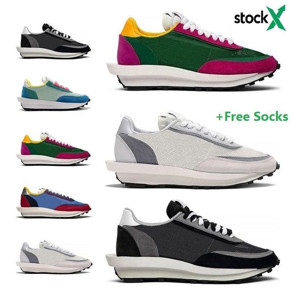 sacai x ldv waffle daybreak running shoes trainers mens sneakers ldwaffle women designer breathe tripe black white sports shoes 5-11
sacai x ldv waffle daybreak running shoes trainers mens sneakers ldwaffle women designer breathe tripe black white sports shoes 5-11