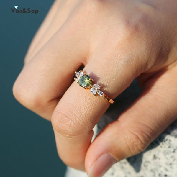 visisap green fashion zircon wedding rings for women simple thin elegant charming engagement ring ladies fine jewelry f093, Slivery;golden
visisap green fashion zircon wedding rings for women simple thin elegant charming engagement ring ladies fine jewelry f093, Slivery;golden