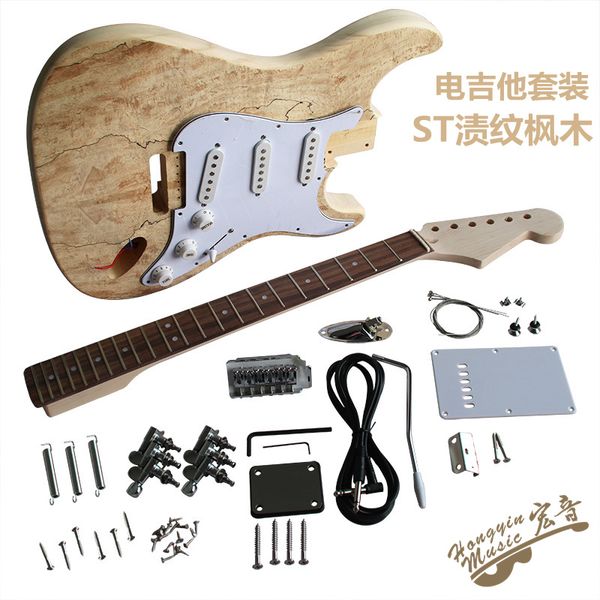 electric guitar stain pattern maple eucalyptus body american hard maple neck production material accessories
electric guitar stain pattern maple eucalyptus body american hard maple neck production material accessories