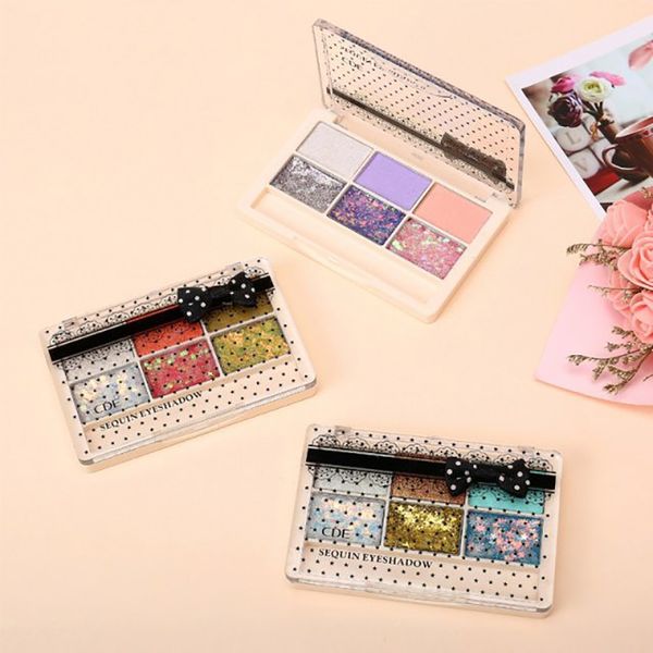 six color sequin eyeshadow long-lasting brighten skin color desert matte eye shadow nourishing q1
six color sequin eyeshadow long-lasting brighten skin color desert matte eye shadow nourishing q1