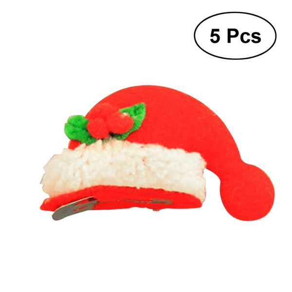 5pcs novelty led light up christmas hat hair clip fun xmas accessories (curled cap
5pcs novelty led light up christmas hat hair clip fun xmas accessories (curled cap