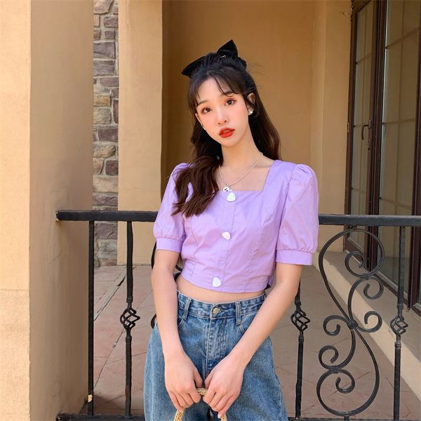 lace up blouse women chic korean single breasted puff sleeve blusa shirts spring 2020 fashion casual female top, White
lace up blouse women chic korean single breasted puff sleeve blusa shirts spring 2020 fashion casual female top, White
