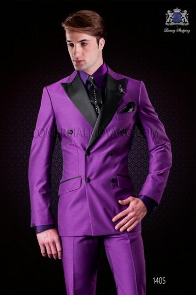 fashionable double breasted purple wedding groom tuxedos peak lapel groomsmen men suits prom blazer (jacket+pants+tie) no:2130, Black;gray
fashionable double breasted purple wedding groom tuxedos peak lapel groomsmen men suits prom blazer (jacket+pants+tie) no:2130, Black;gray