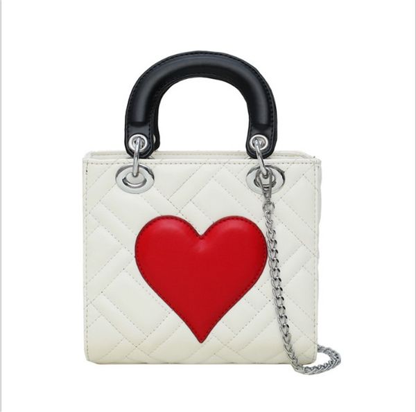 luxury handbag hearts small shoulder bag textured ph-cfy20041426