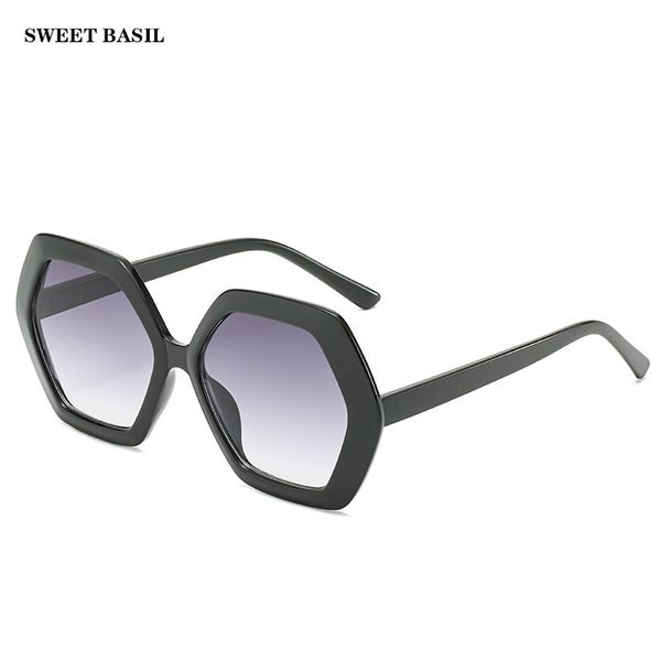 sweet basil overside sunglasses women fashion vintage black sun glasses for ladies gradient lens polygon eyewear gafas de sol, White;black
sweet basil overside sunglasses women fashion vintage black sun glasses for ladies gradient lens polygon eyewear gafas de sol, White;black