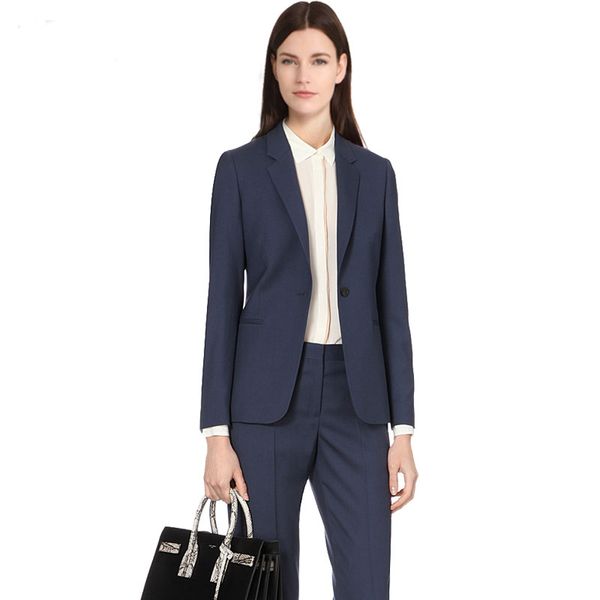 2019 custom women 2 pieces set shawl collar formal pant suit office lady uniform designs for women business suits work wear, White;black
2019 custom women 2 pieces set shawl collar formal pant suit office lady uniform designs for women business suits work wear, White;black