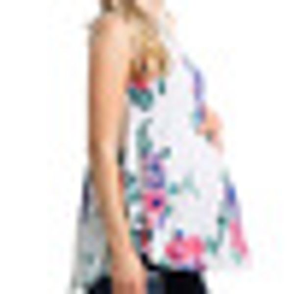 pregnant women maternity sleeveless floral print blouse t-shirt plus size, White
pregnant women maternity sleeveless floral print blouse t-shirt plus size, White
