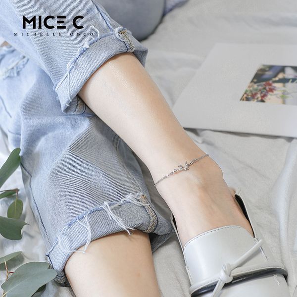 way deer you anklet womens sterling silver niche ankle chain network red armlets womens korean version of the simple foot ring, Red;blue
way deer you anklet womens sterling silver niche ankle chain network red armlets womens korean version of the simple foot ring, Red;blue