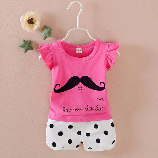 summer girls clothes set toddler kids baby cartoon mustache print t shirt dot shorts newborn children girl clothing 1 2 3 years, White
summer girls clothes set toddler kids baby cartoon mustache print t shirt dot shorts newborn children girl clothing 1 2 3 years, White