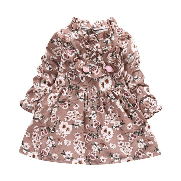 autumn newborn infant baby dress ruched floral toddler dress long sleeve bow party dresses for girls casual baby girl clothes, Red;yellow
autumn newborn infant baby dress ruched floral toddler dress long sleeve bow party dresses for girls casual baby girl clothes, Red;yellow