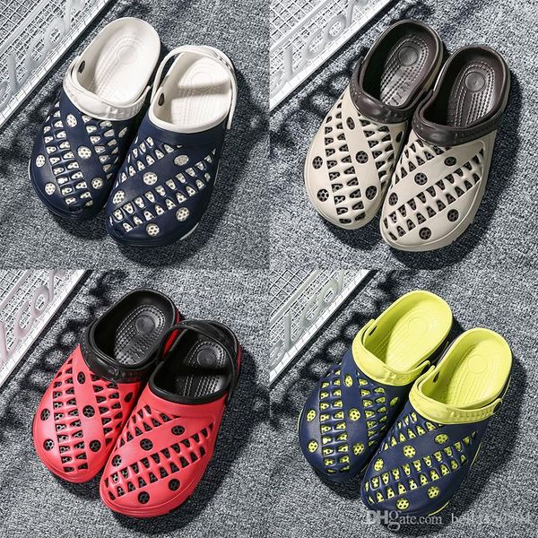 designer sandals summer shoes men sandals brand slippers men beach sandals outdoor slip on mens slippers hole shoes quality, Black
designer sandals summer shoes men sandals brand slippers men beach sandals outdoor slip on mens slippers hole shoes quality, Black