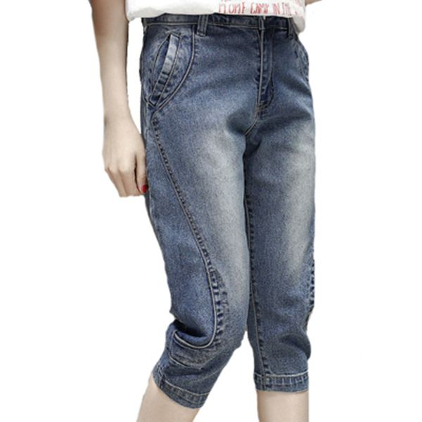 plus size 5xl summer denim harem jeans woman pantalon femme bf style casual stretch jeans femme thin cowboy pants capris c5191, Blue
plus size 5xl summer denim harem jeans woman pantalon femme bf style casual stretch jeans femme thin cowboy pants capris c5191, Blue