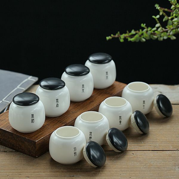mini solid tea storage box spices food sealed storage bottles canister tea jar caddy kitchen sugar storage chest ceramic tank
mini solid tea storage box spices food sealed storage bottles canister tea jar caddy kitchen sugar storage chest ceramic tank