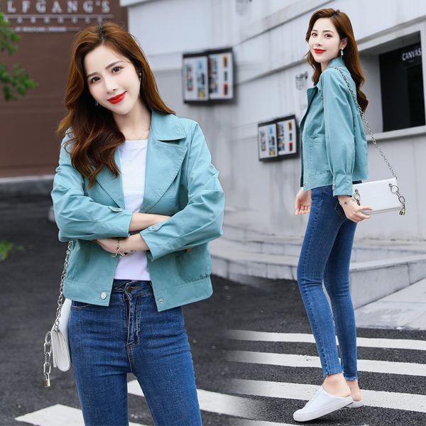 jacket women's new 2019 explosion models autumn short macarons womens jackets and coats jacket women, Black;brown
jacket women's new 2019 explosion models autumn short macarons womens jackets and coats jacket women, Black;brown